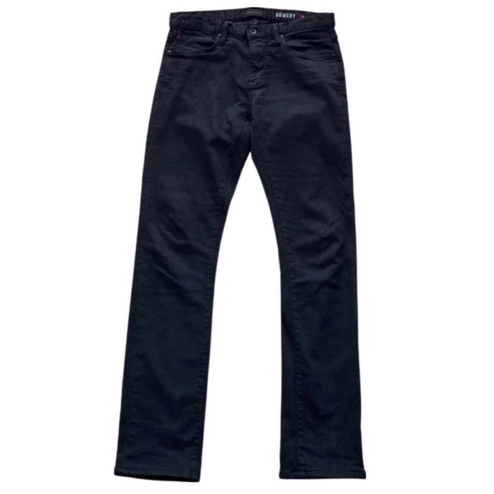 John Varvatos U.S.A. Bowery black slim fit denim jeans. Size 29